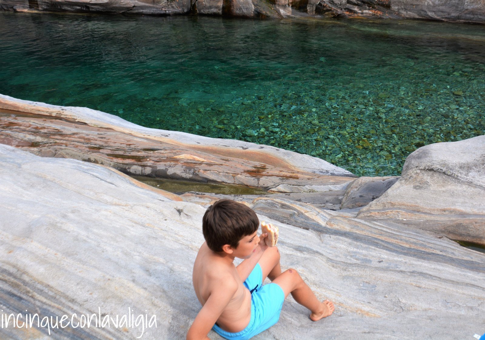 Valle Verzasca con bambini Valle Verzasca con bambini