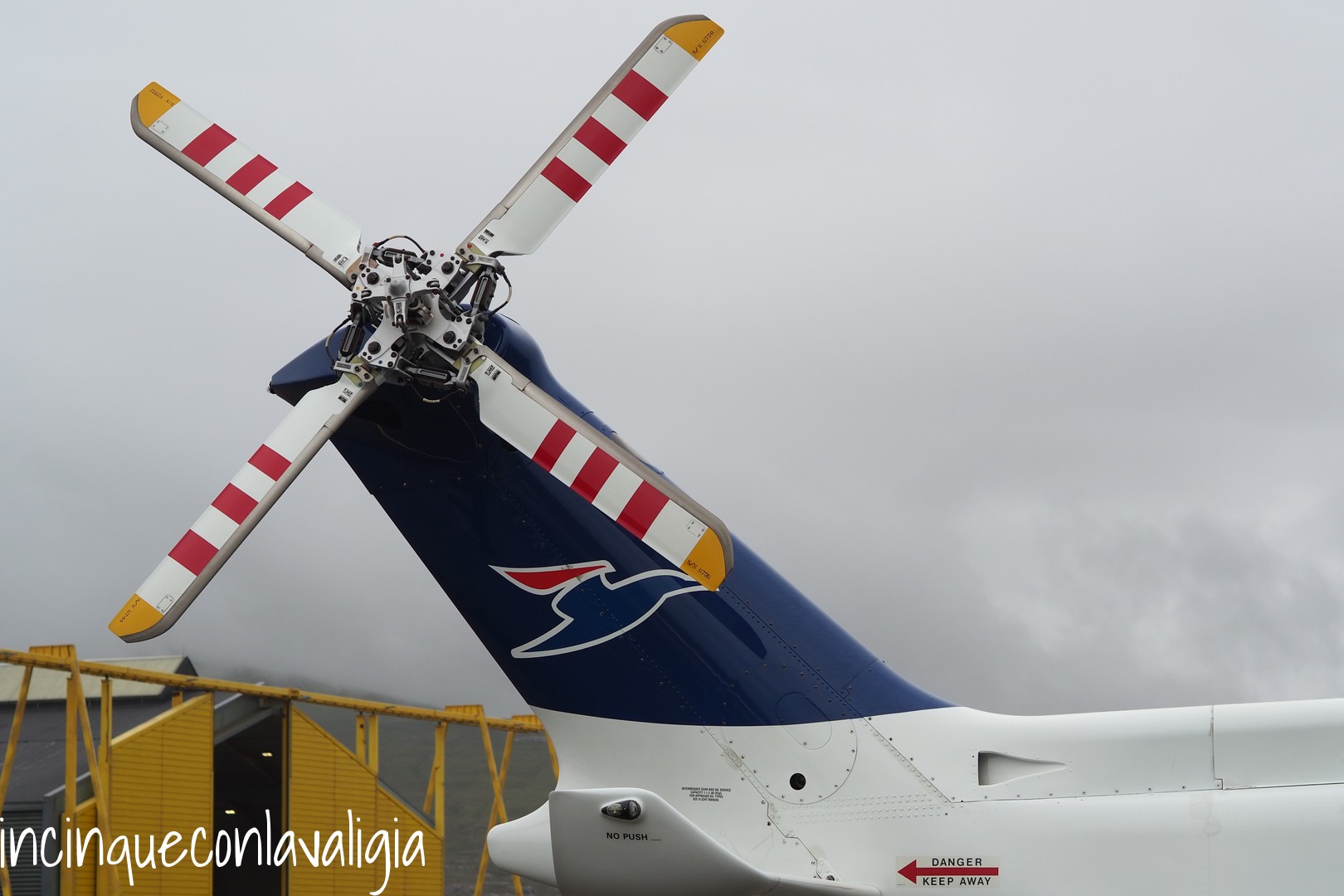 Elicottero Atlantic Airways Isole Faroe in elicottero