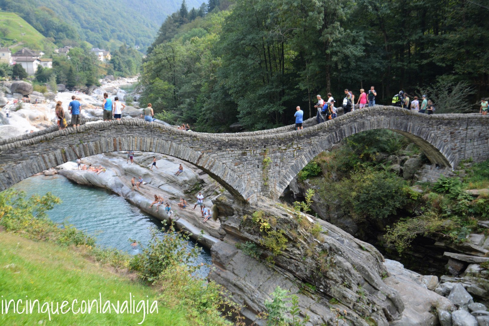 Il suggestivo Ponte dei salti Lavertezzo Ponte dei salti