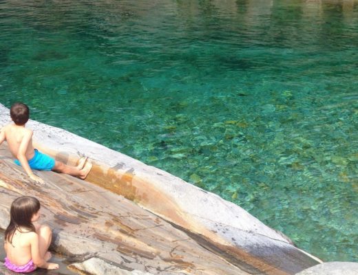 Valle Verzasca con bambini