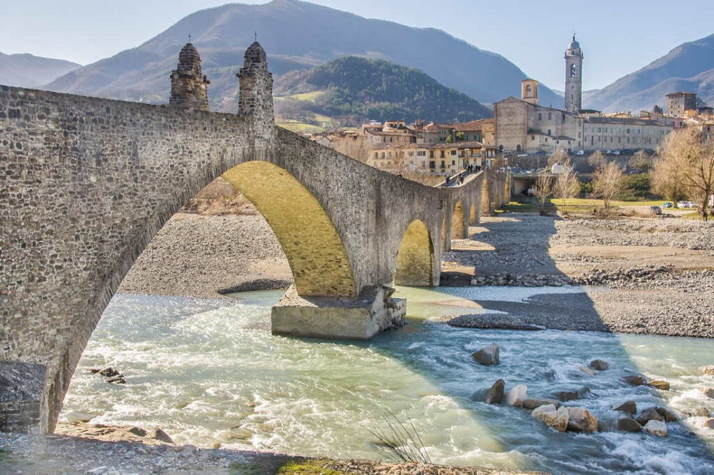 Il famoso ponte di Bobbio Bobbio luoghi più belli da vedere in Italia