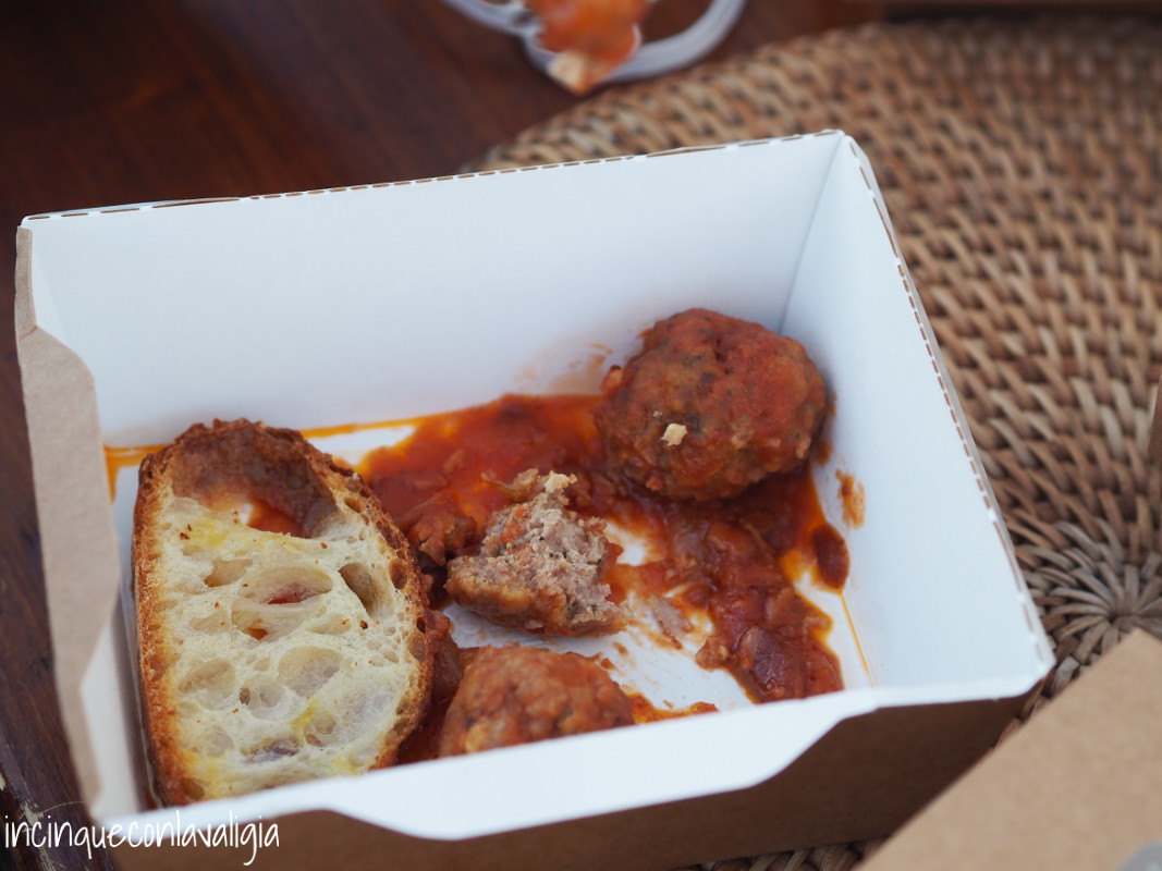 Polpette al sugo del menù bimbi Menù bimbi Galbusera nera
