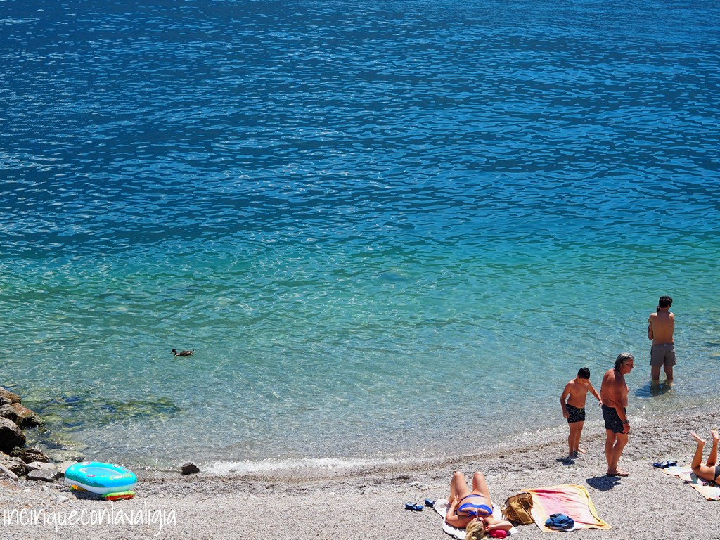 Dove fare il bagno a Limone sul Garda