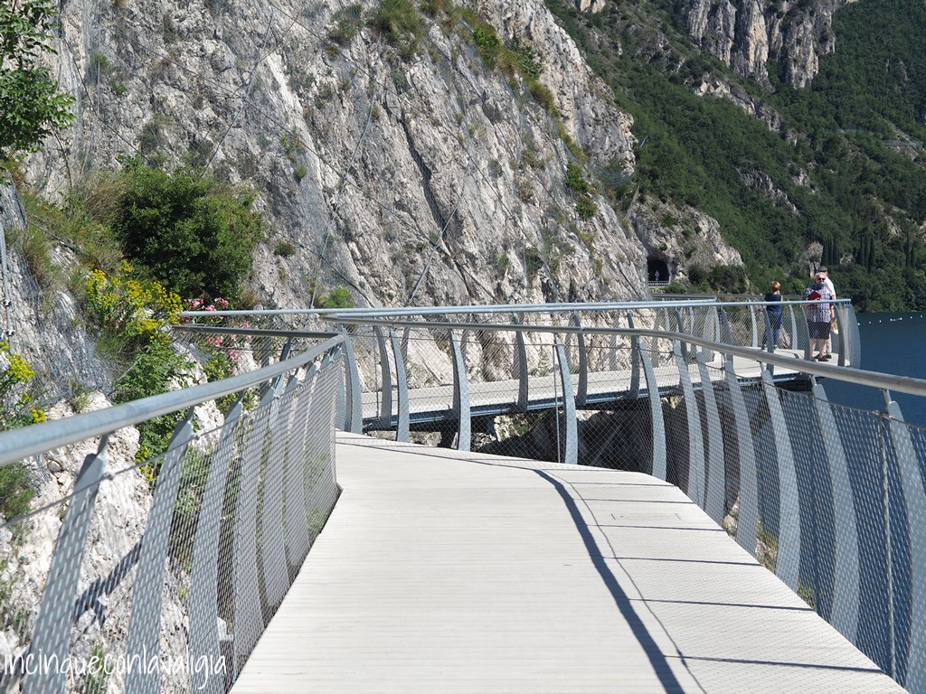 Limone sul Garda ciclabile sospesa