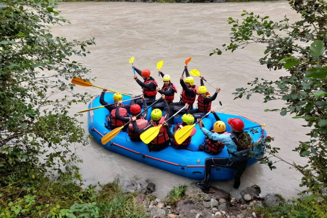 Rafting con bambini San Sigismondo