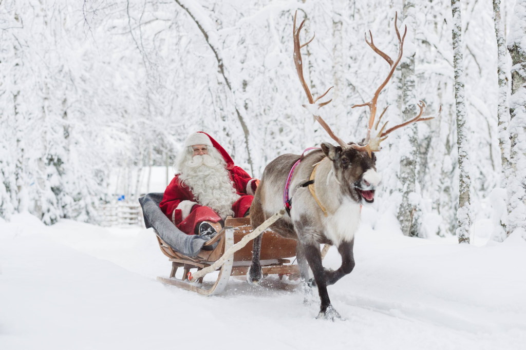 Babbo Natale a Rovaniemi