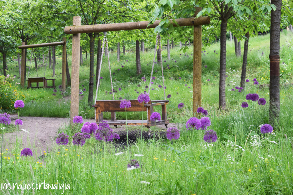Giardino delle altalene Altalene Alnwick Garden
