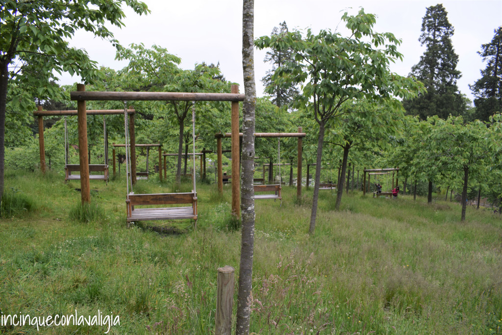 Giardino delle altalene Alnwick Garden Giardini Alnwick