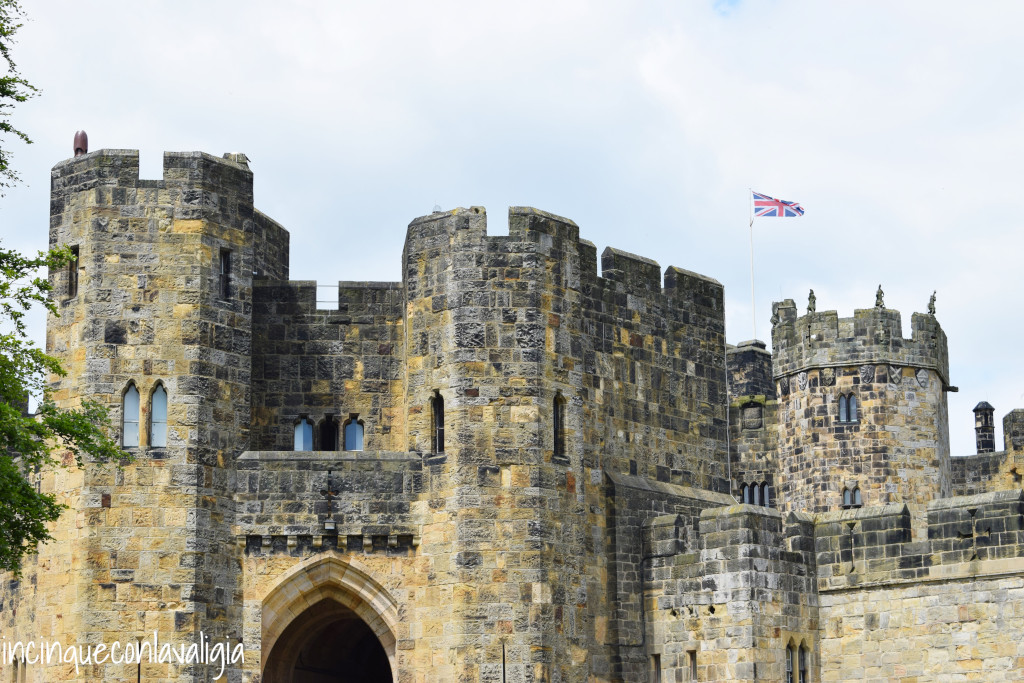 Ingresso del castello Castello di Alnwick