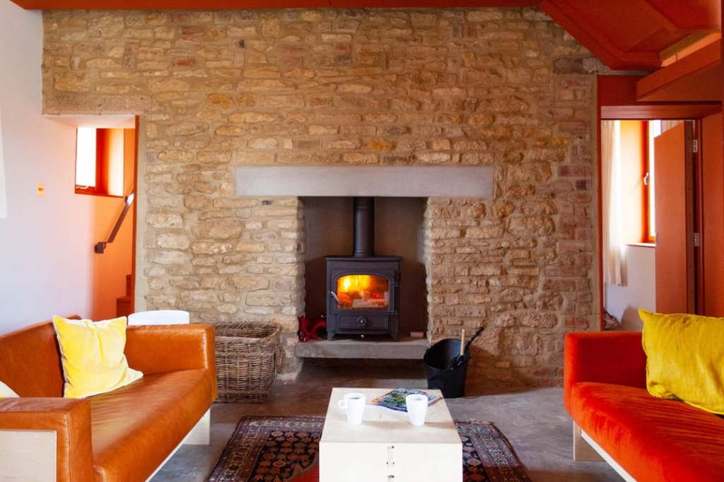 La casa arancione nelle Cotswolds
