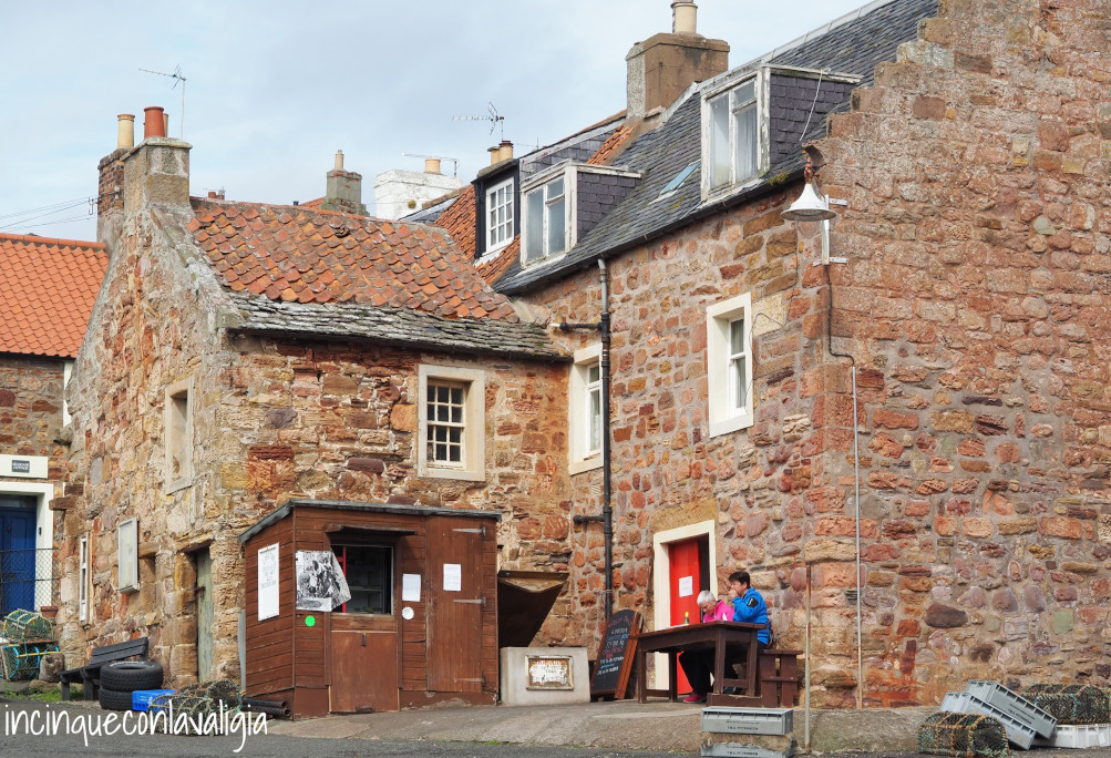 Baracchino di Reilly Shellfish al porto di Crail Escursioni a un'ora da Edimburgo Crail