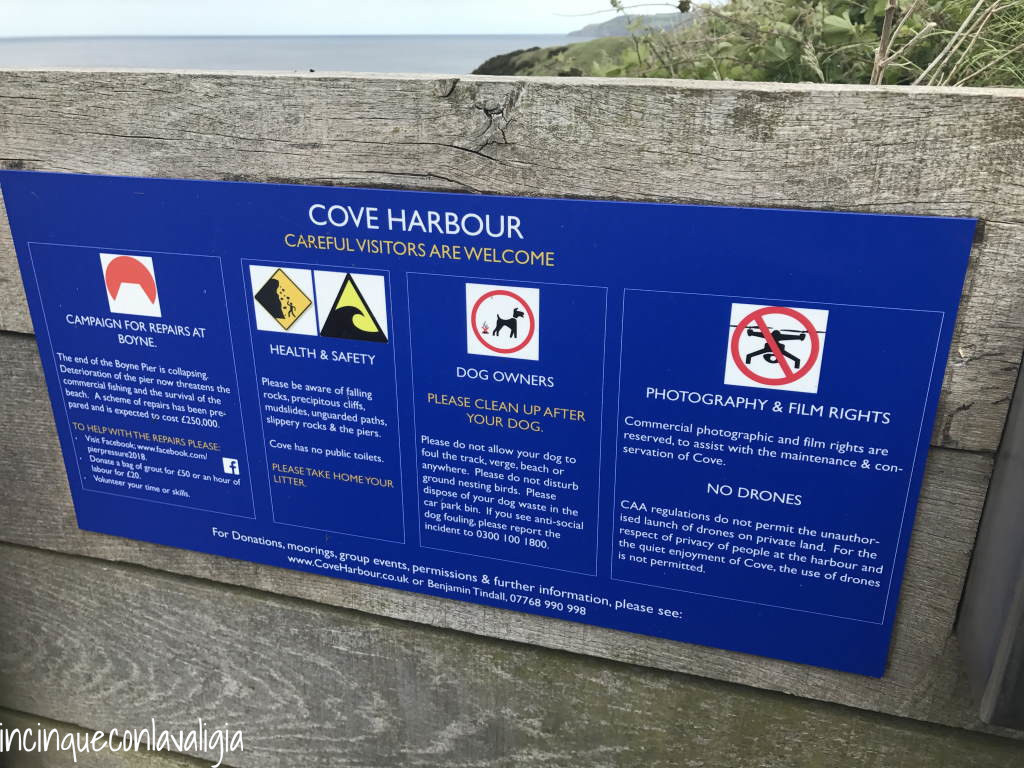 Regole per visitare Cove Harbour Regole per visitare Cove Harbour
