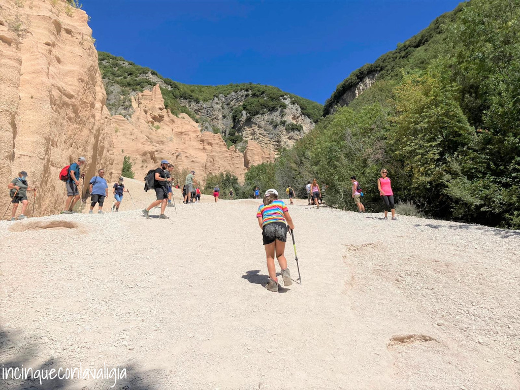 Ghiaione fino alle Lame Rosse