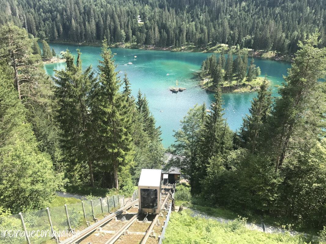 Funicolare del Lago di Cauma in Svizzera Funicolare Lago di Cauma