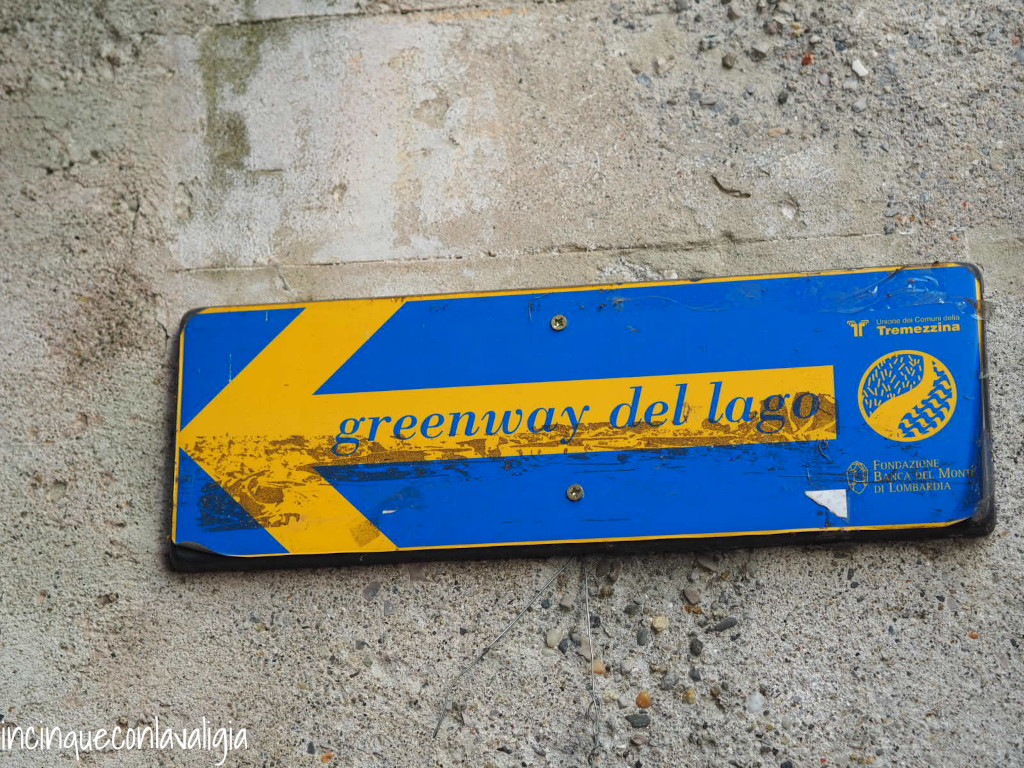 Cartelli lungo la Greenway del Lago di Como I cartelli della Greenway del Lago di Como