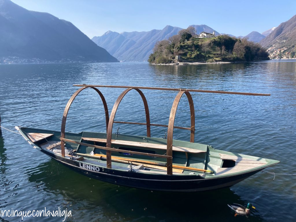 Imbarcazione tipica del Lago di Como Lenno
