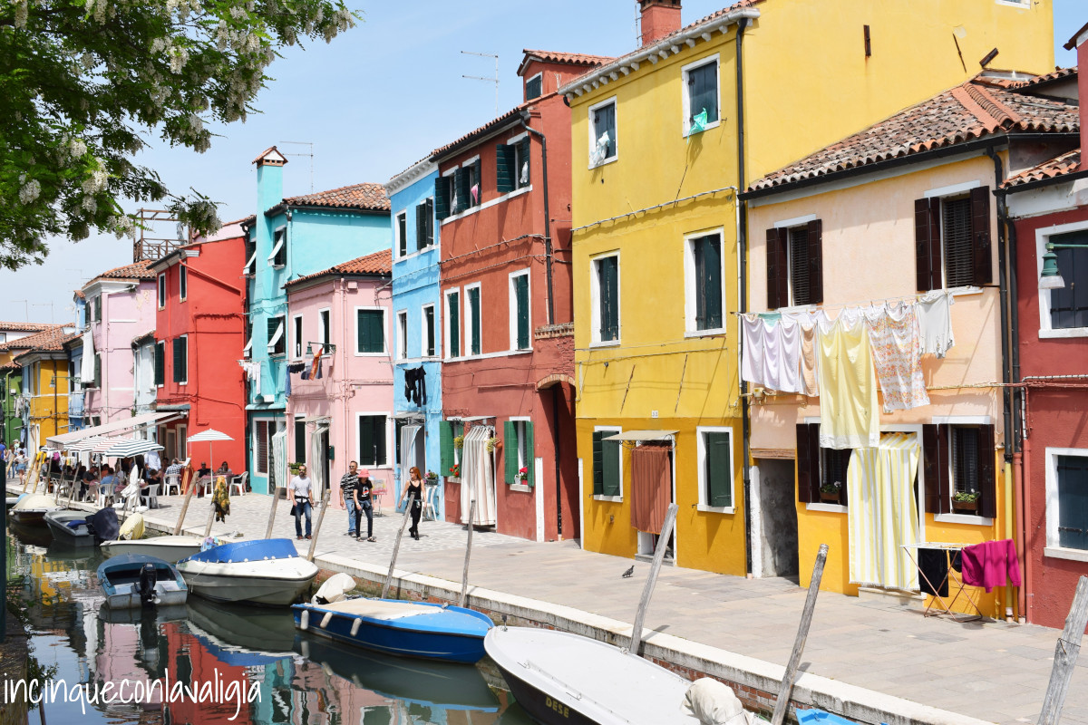 Burano case colorate