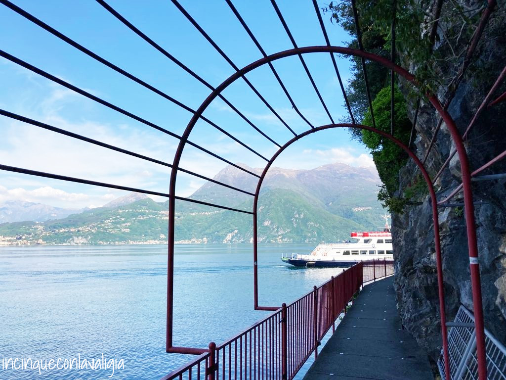 Varenna passeggiata degli Innamorati Passeggiata degli innamorati a Varenna