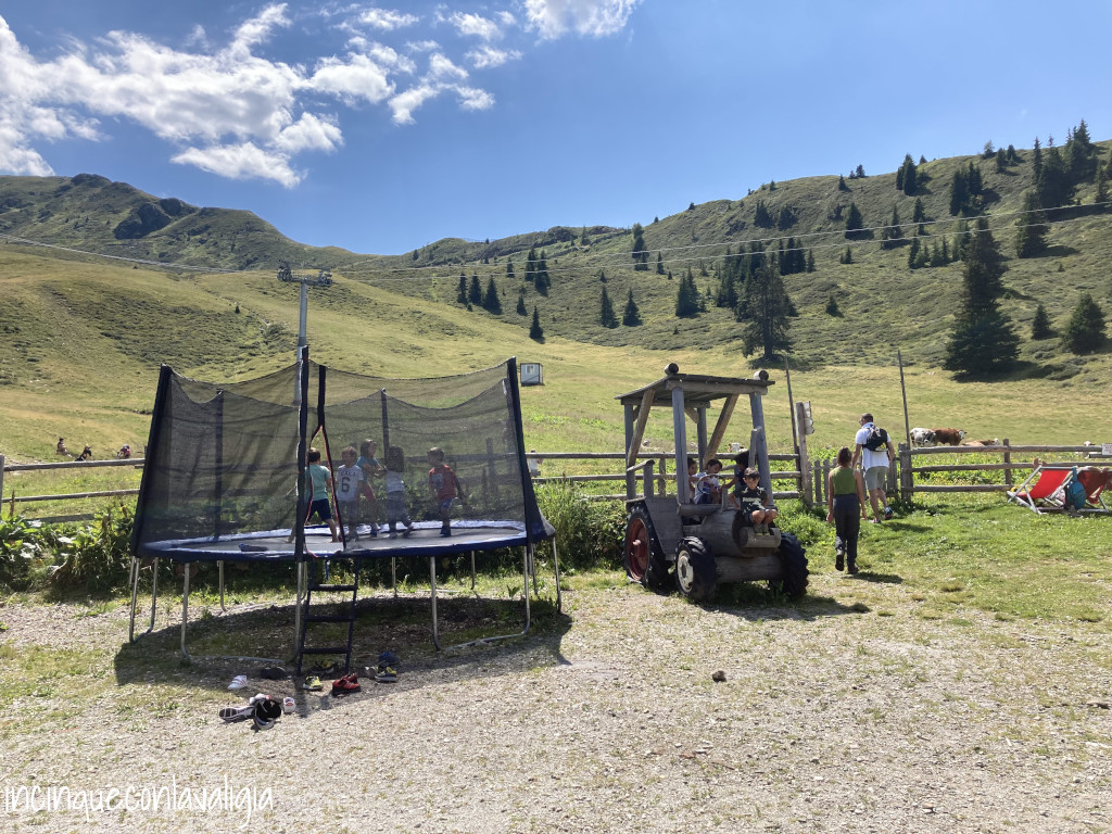 Malga Calice parco giochi