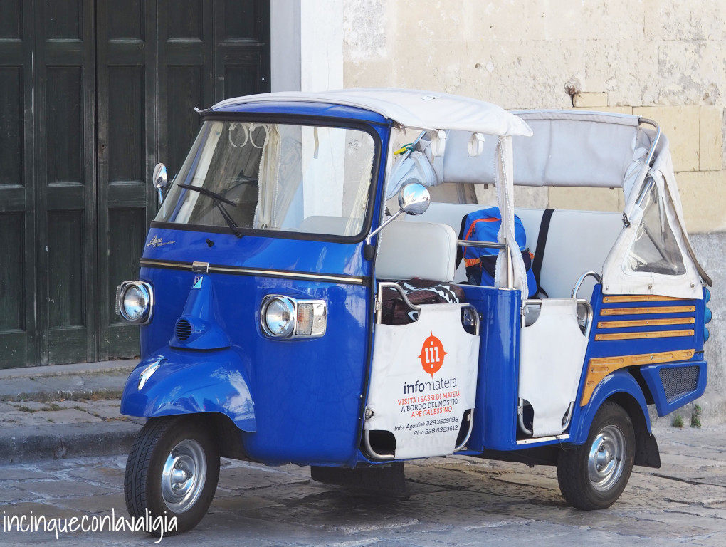 Tour in Ape Calessino a Matera Tour in ape calessino a Matera