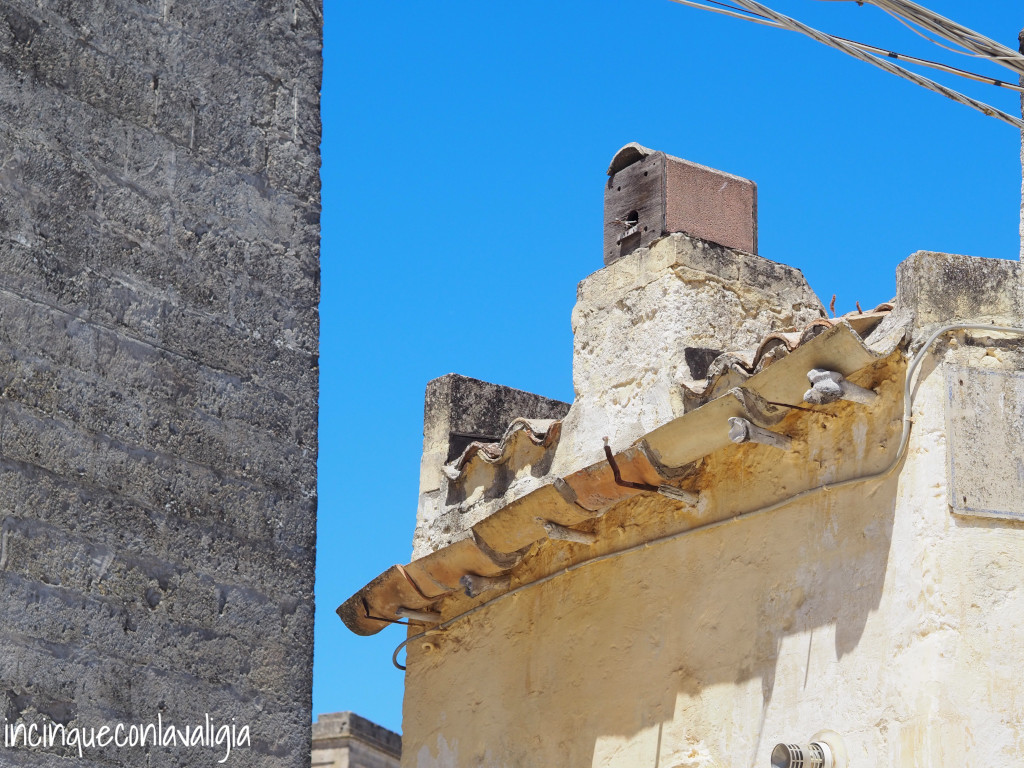 Ossa di a animali tetti Matera Tetti di Matera con ossa di animale