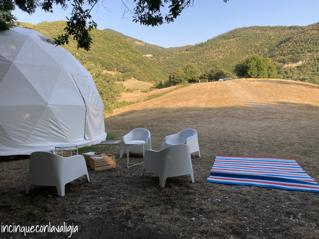 Le cassette per la colazione a The Bubble Retreat Momento colazione a The Bubble Retreat