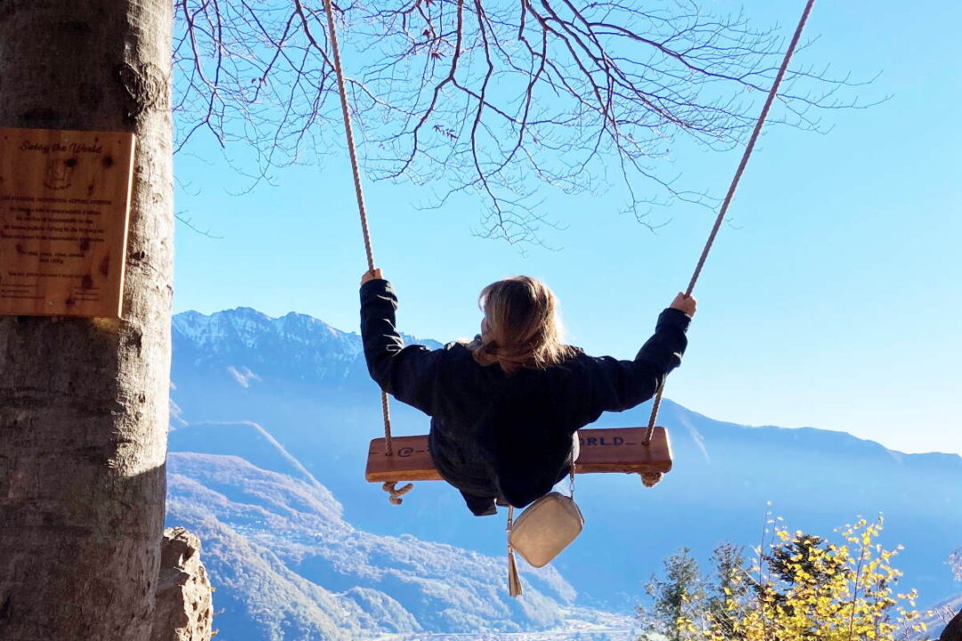 Altalene giganti in Svizzera