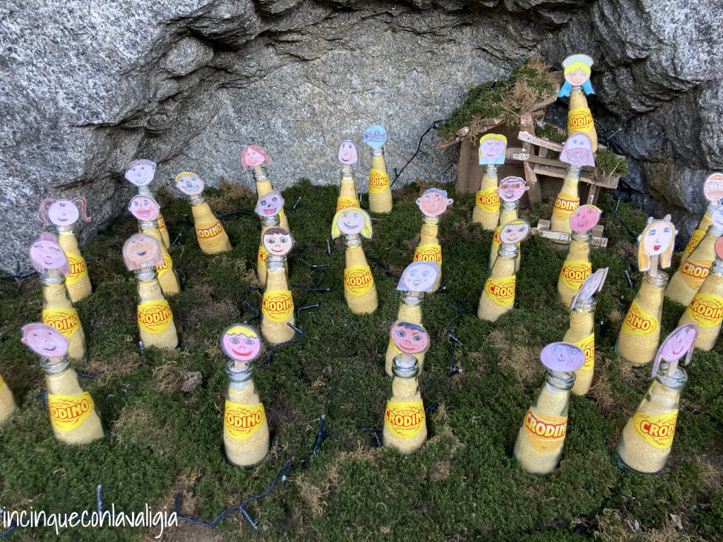 Il presepe fatto di Crodini Presepe con i Crodini