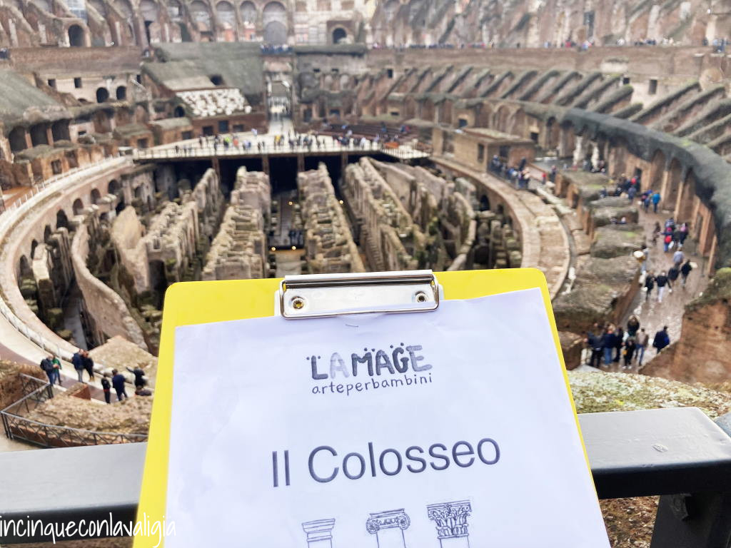 Visitare il Colosseo con bambini