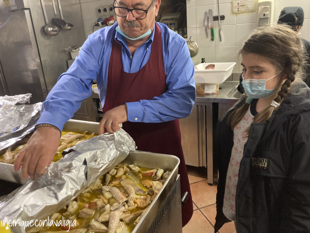 Show cooking all'Antica Caserma Guelfa Brodetto alla sambenedettese