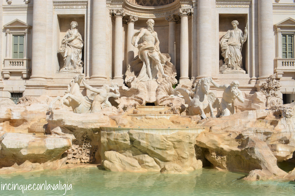 Fontana di Trevi a Roma