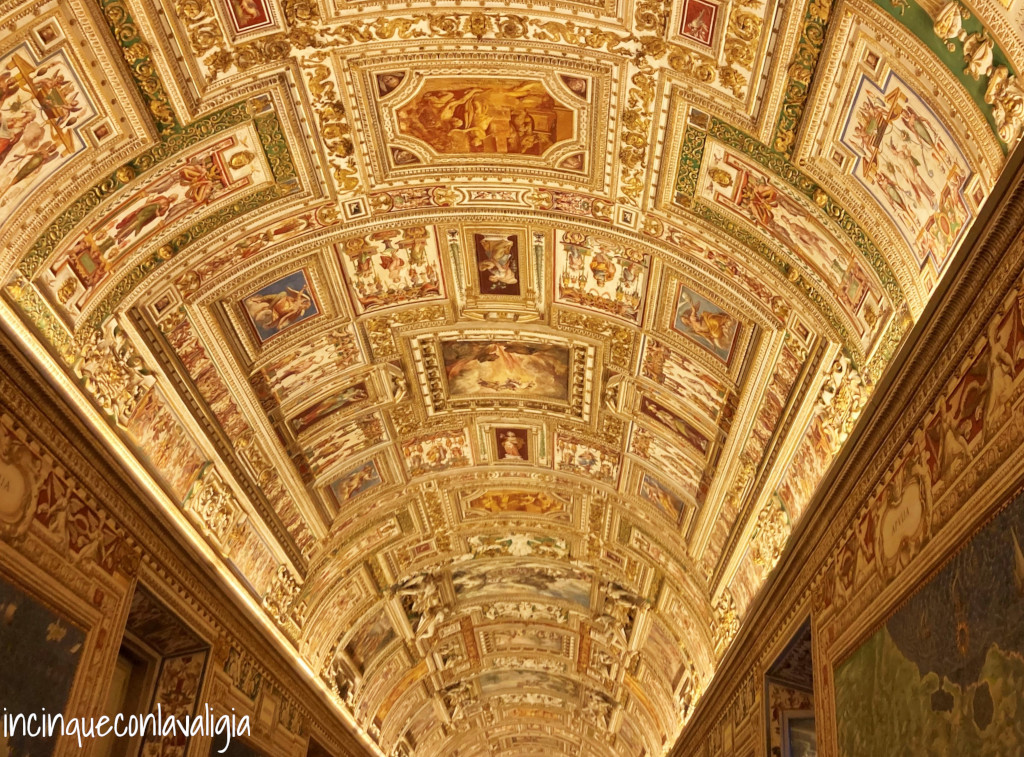 Musei Vaticani con bambini galleria delle carte geografiche Musei Vaticani con bambini