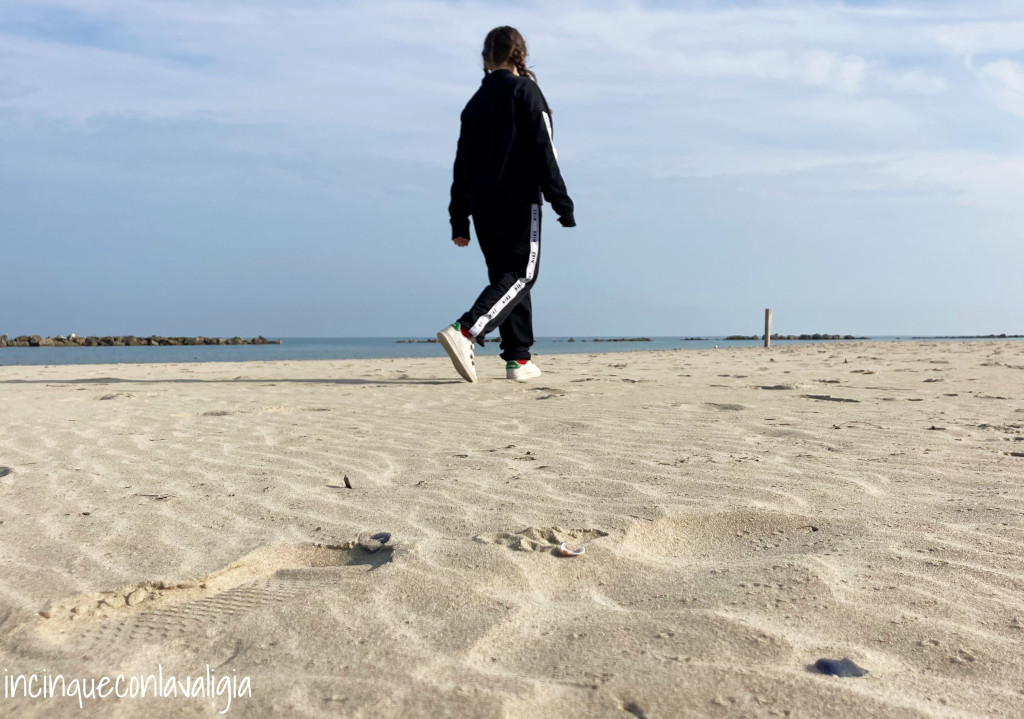 Spiaggia di San Benedetto del Tronto in inverno La spiaggia di San Benedetto del Tronto fuori stagione
