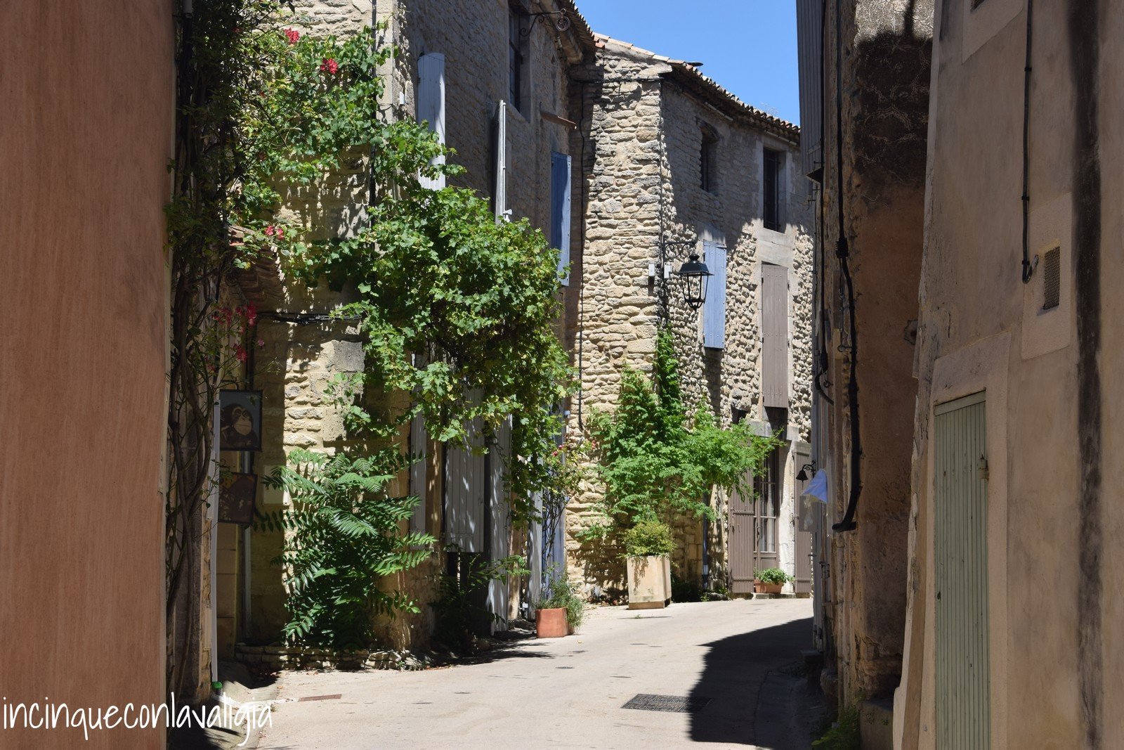 Villaggi provenzali Goult Itinerario Provenza