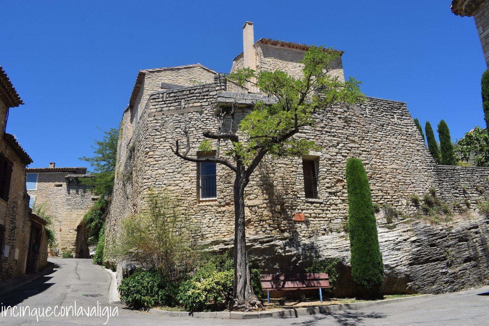 Itinerario in Provenza - Goult Goult Provenza con bambini