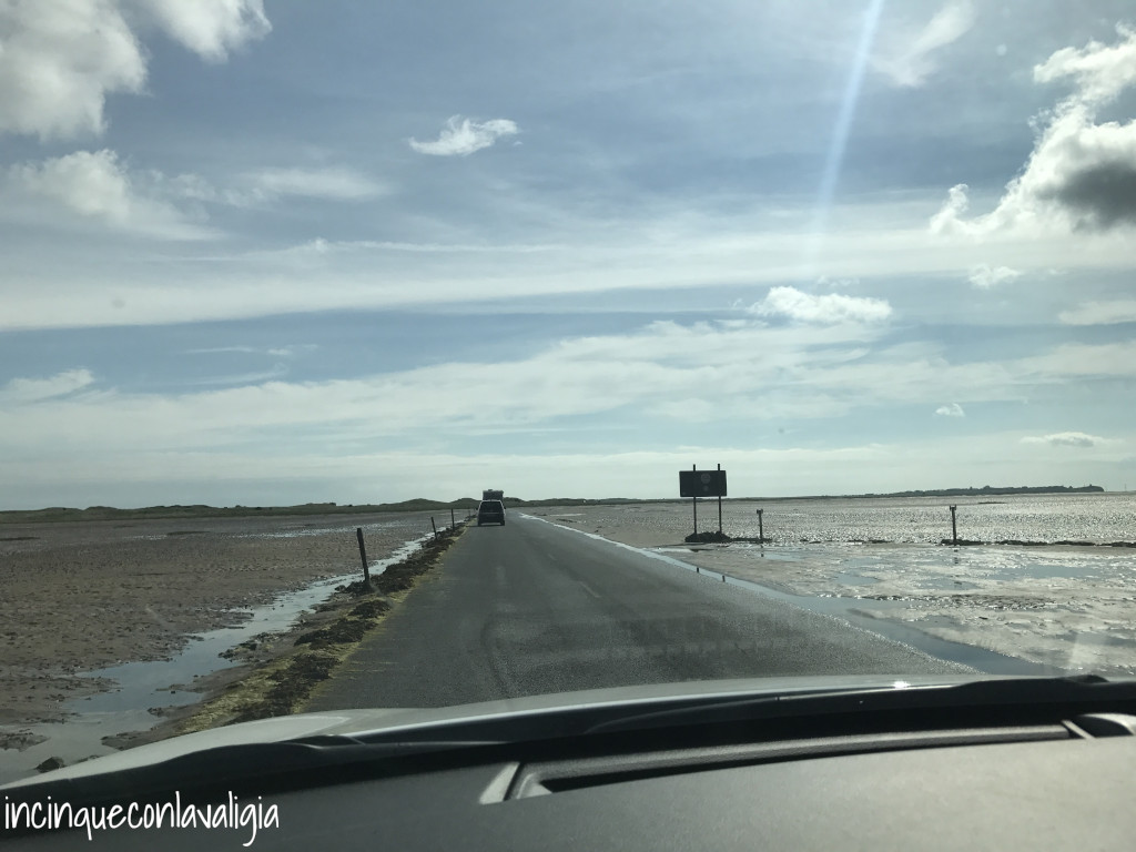 La strada per andare a Lindisfarne La strada per andare a Lindisfarne