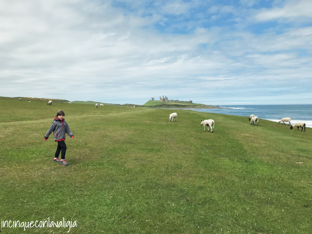 Dunstanburgh Castle passeggiata da Craster Dunstanburgh Castle