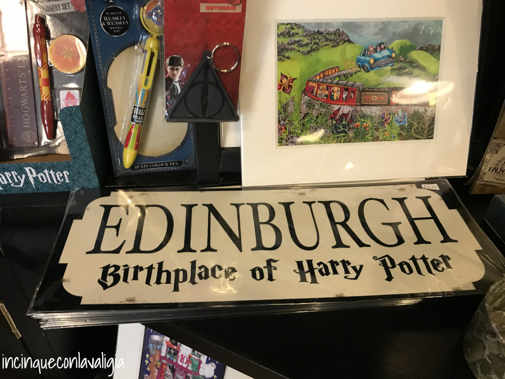 Edinburgh birthplace of Harry potter
