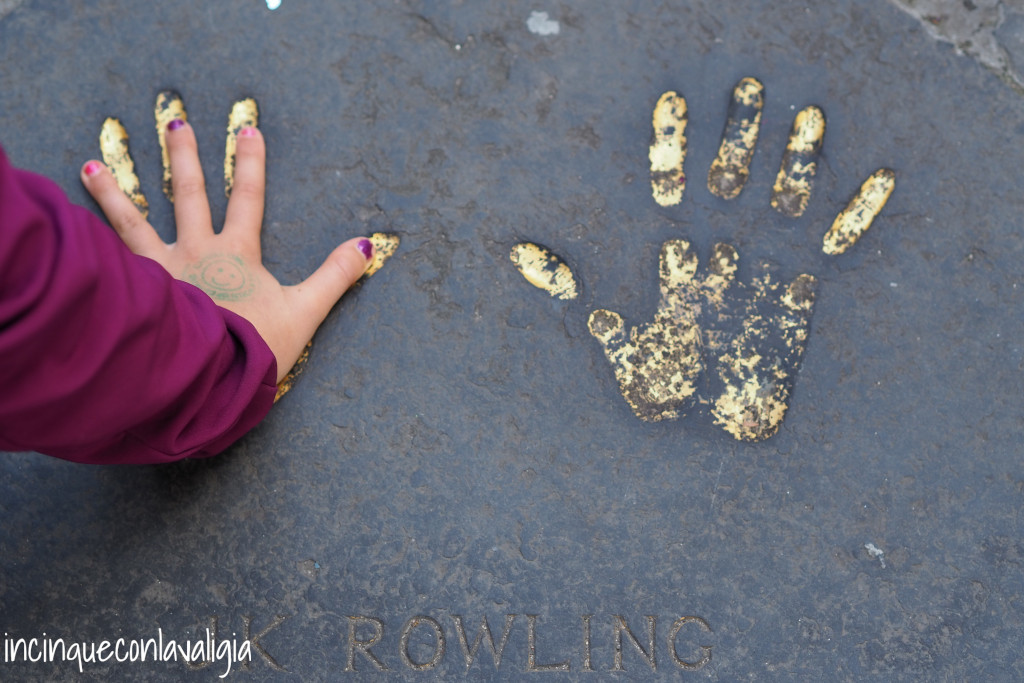 Impronte della Rowling a Edimburgo