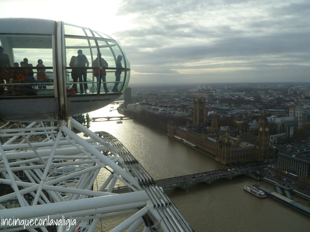 Natale a Londra con bambini: il London Eye London Eye cosa vedere a Londra