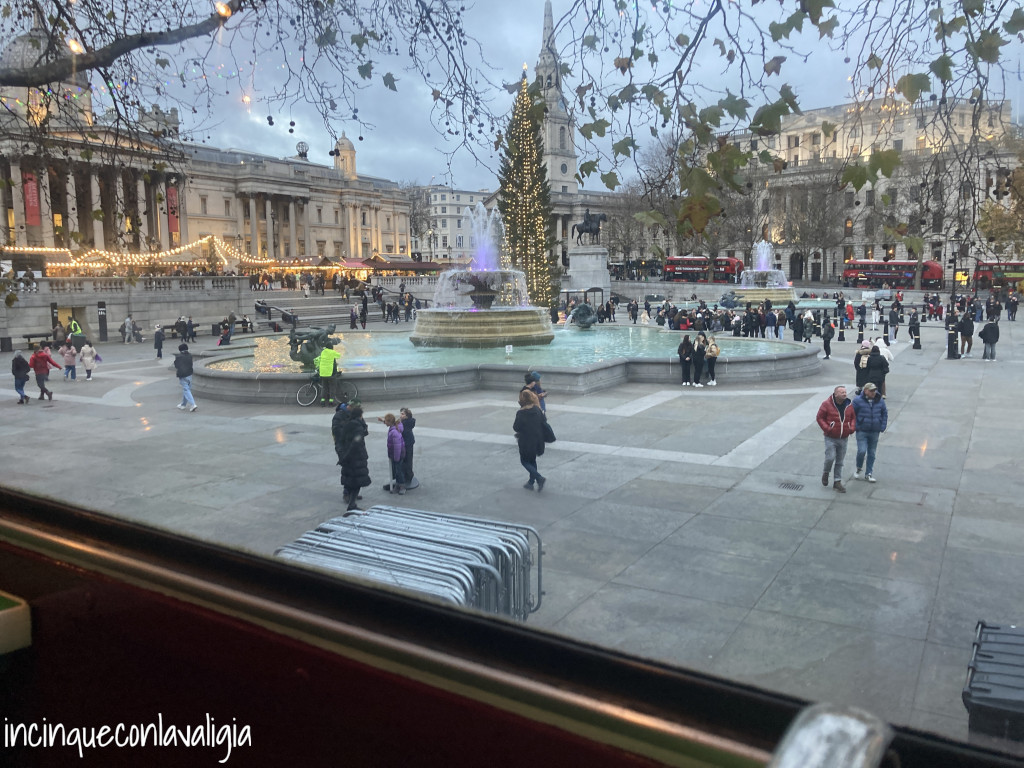 Londra dall'autobus