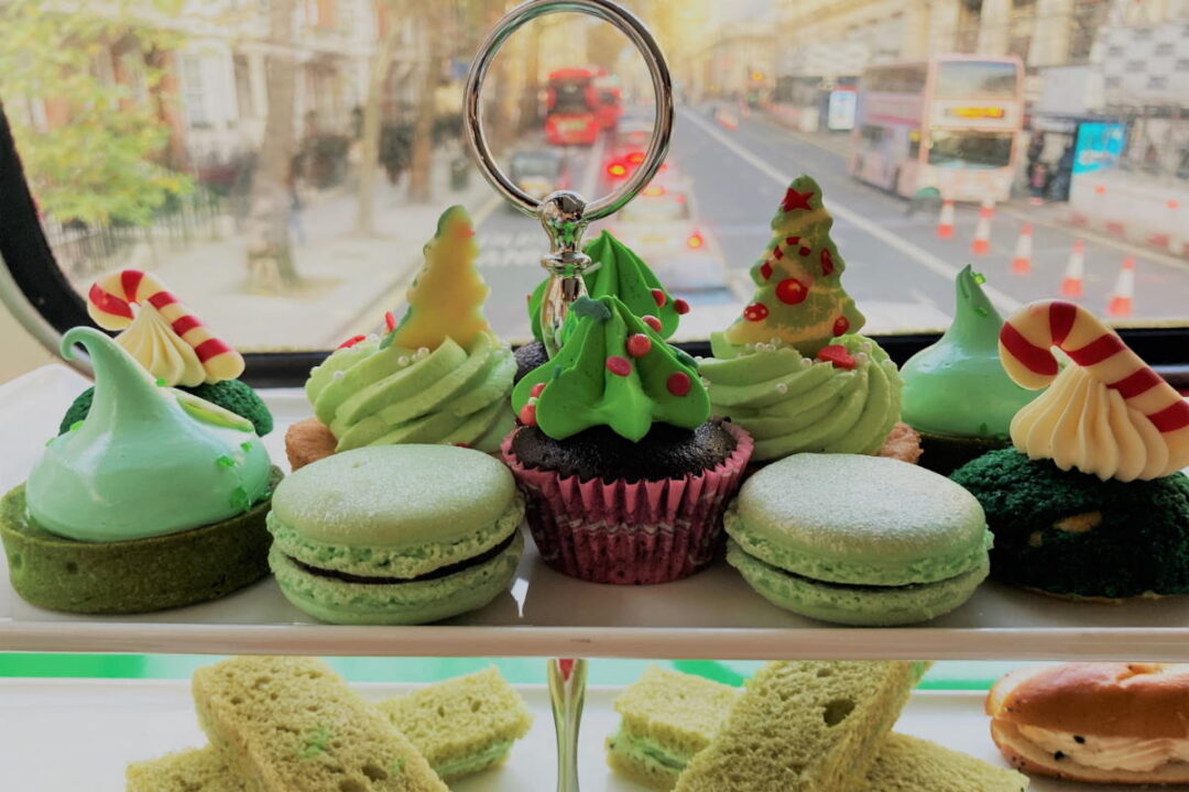Afternoon Tea autobus Londra Grinchmas