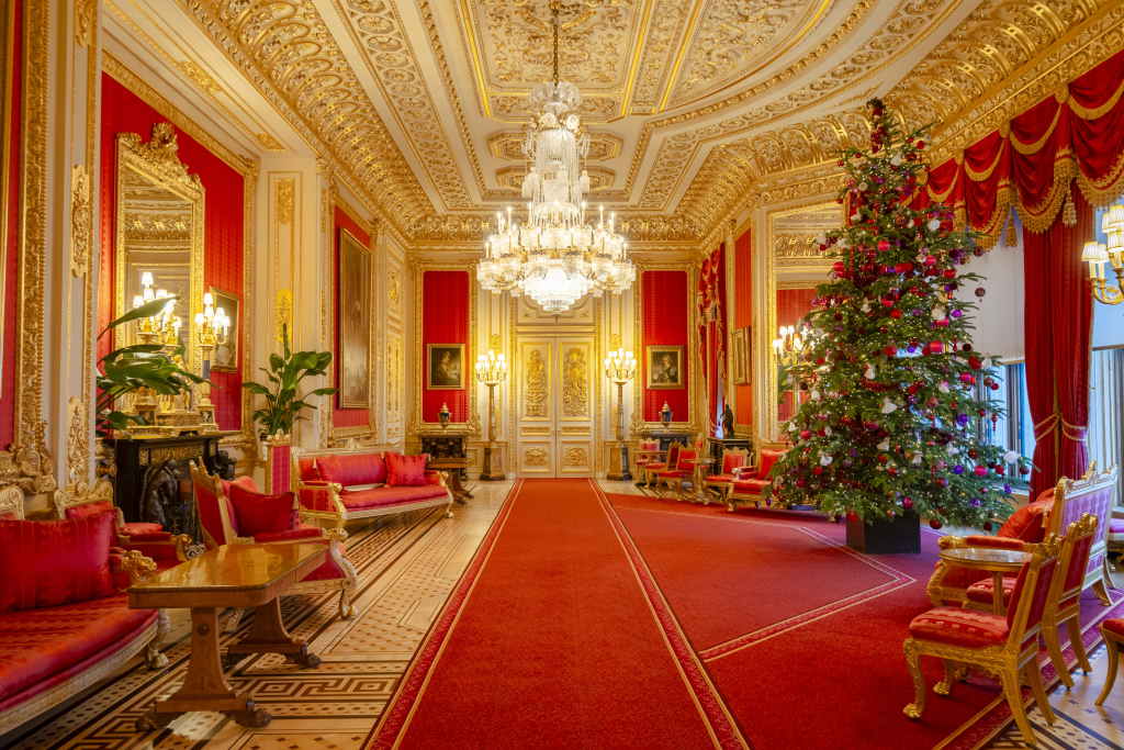 Sala interno castello di Windsor