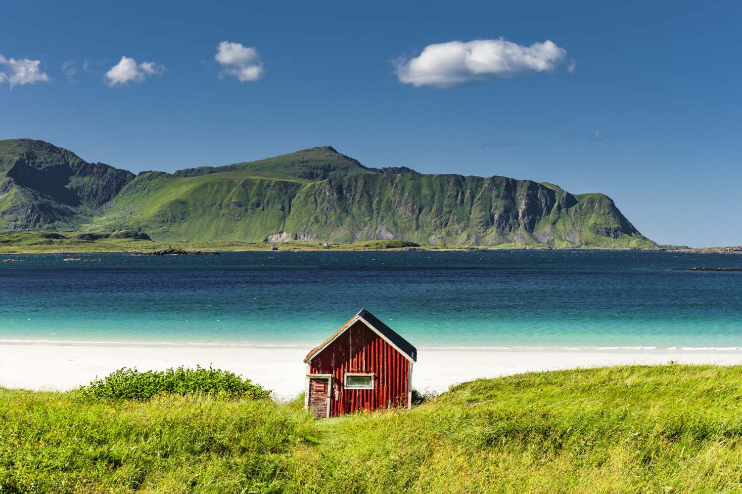 Ramberg Beach Lofoten Island