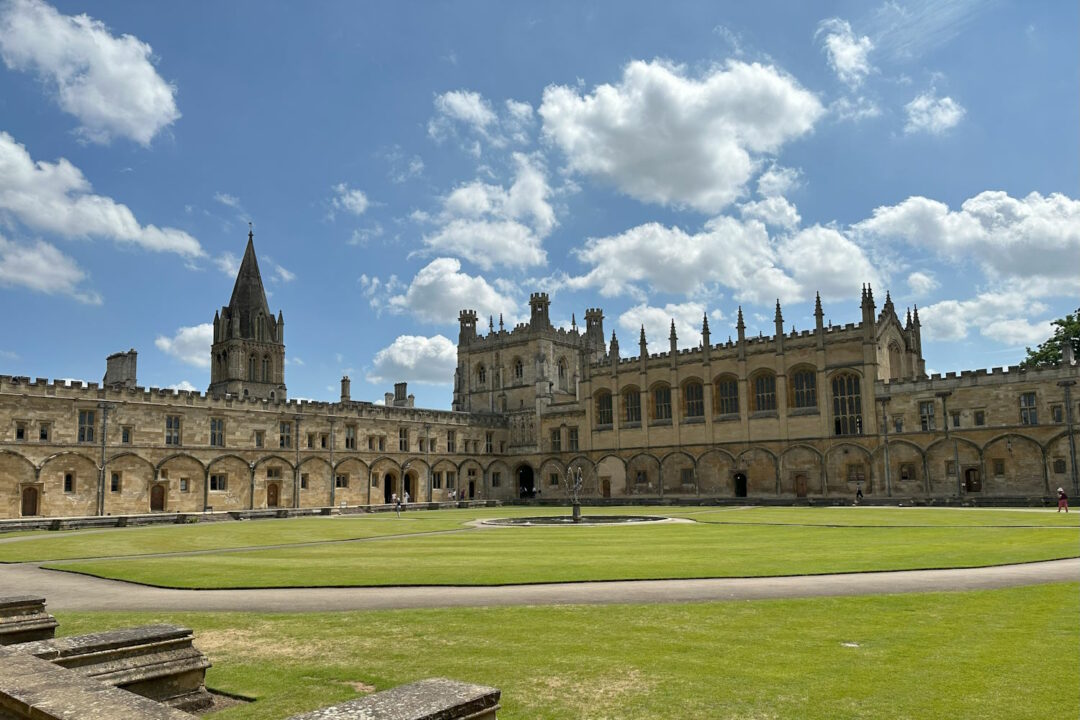 Dormire nel Christ Church College a Oxford