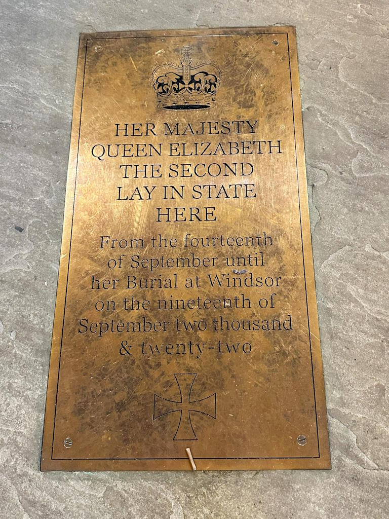 Lay in State Queen Elizabeth Westminster Hall