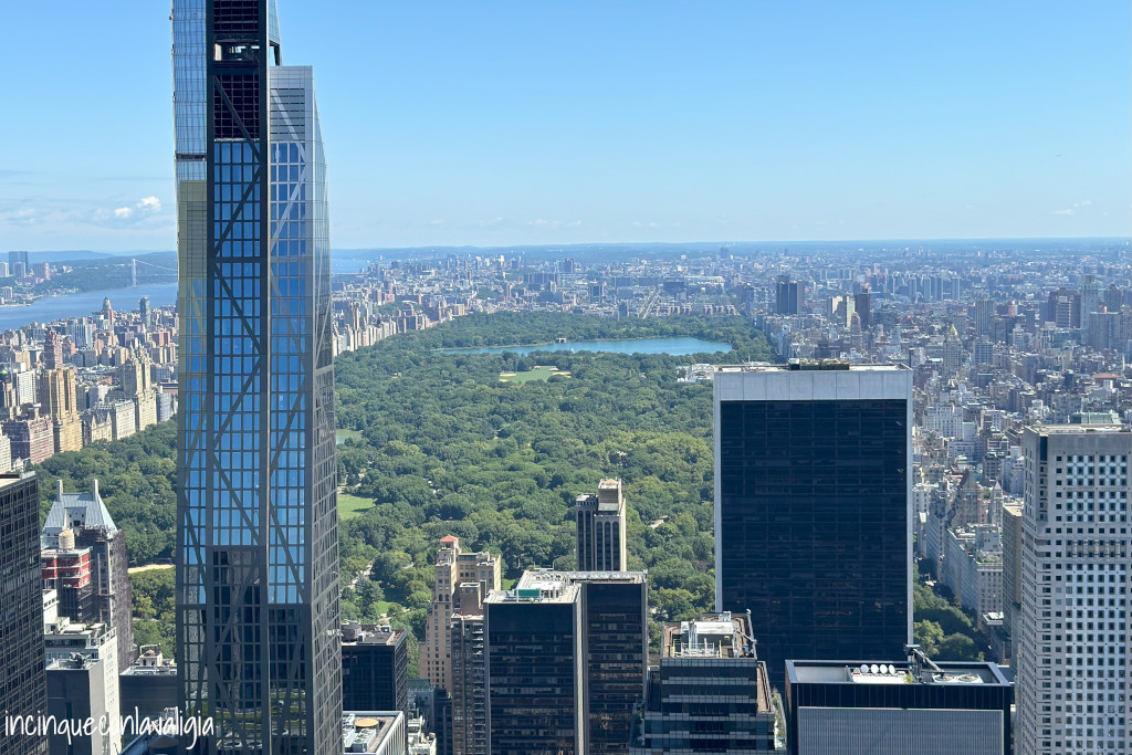 Vista su Manhattan dal Top of the Rock