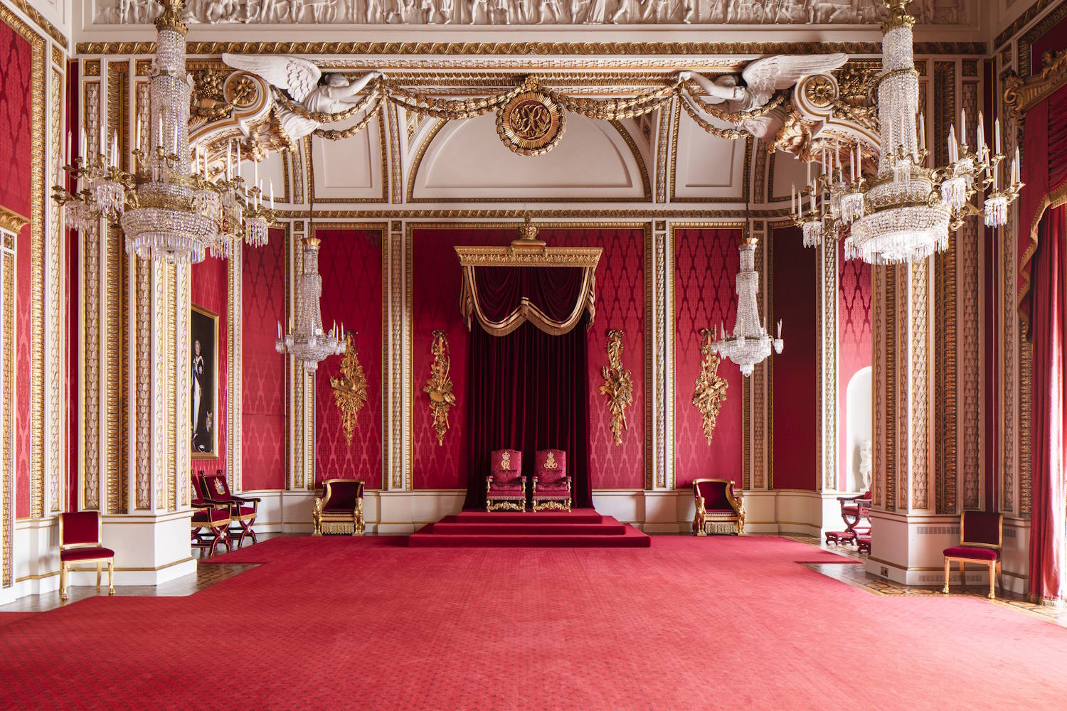 Sala del trono Buckingham Palace