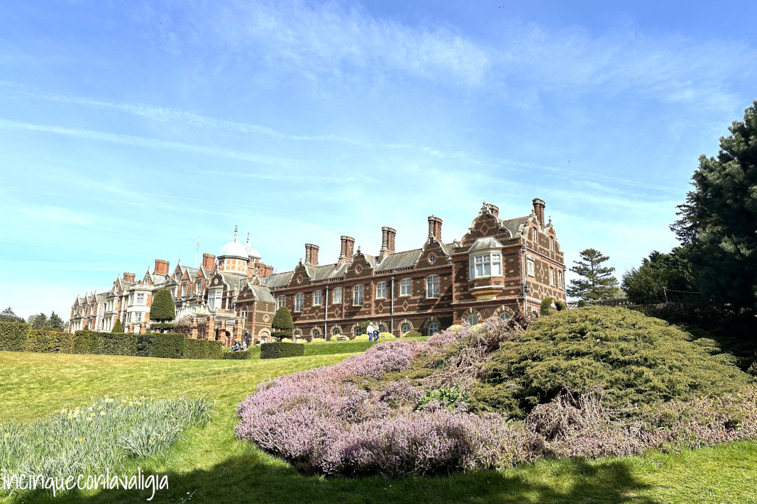 Sandringham house con i giardini